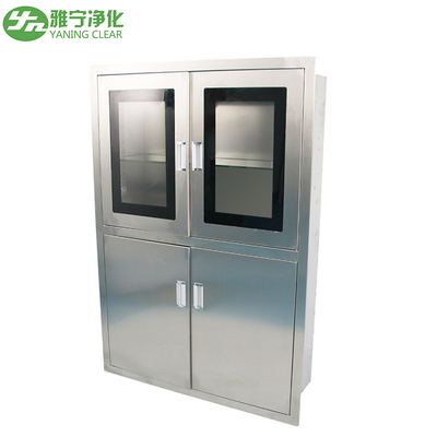 Free Standing Hospital Cabinet Instrument Cupboard Laboratory Use Hygienic Cabinet