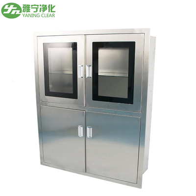 Stainless Steel Medicine Cabinet , Medical Storage Cupboards for Operation Room