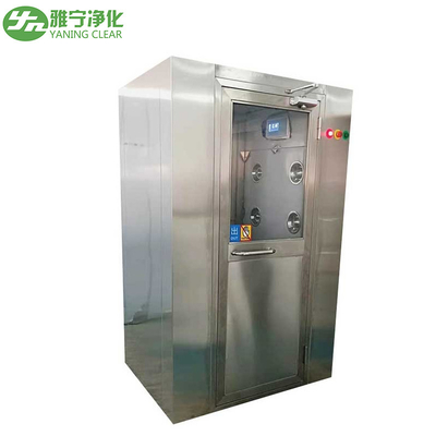 Double Blower Air Shower Cleaning Air Filters Airlock Room 304 Stainless Steel