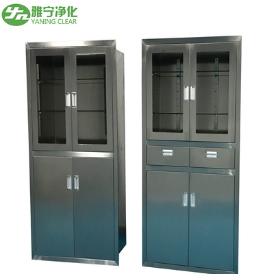 Anti Bacterial Stainless Steel Medical Cabinet Furniture For Surgical Instruments