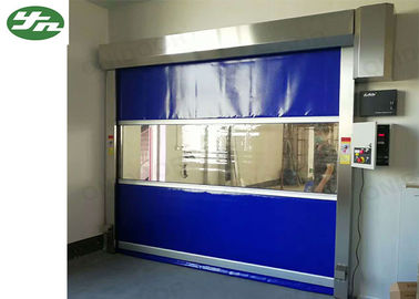 High Speed PVC Security Roller Shutter Doors For Rapid Isolation Clean Room