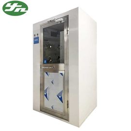 Powder Coating Cleanroom Air Shower Unit For Double Persons Double Blows