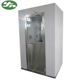 Powder Coating Cleanroom Air Shower Unit For Double Persons Double Blows