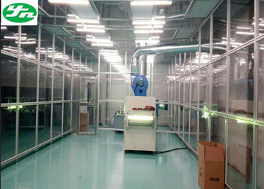 High Efficiency ISO 6 Cleanroom , Softwall Clean Room For Vacuum Coating Industry