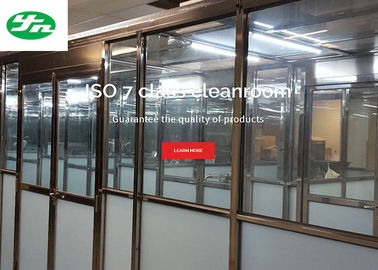 FDA GMP ISO 7 Clean Room Booth Available As Single Pass Or Recirculating