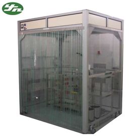 Professional Laminar Airflow Chamber Hardwall / Softwall With Wooden Case Packaging