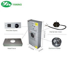 3 Station Aluminum Alloy Fan Filter Unit Low Noise With Protect Device