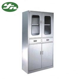 Hospital Stainless Steel Medical Cabinet , Medical Supply Storage Cabinets