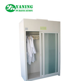 Medical Clean Room Garment Cabinet With Sliding Door