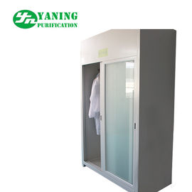 Medical Clean Room Garment Cabinet With Sliding Door