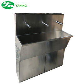 Stainless Steel Medical Hand Wash Sink Vertical Sensor Faucet For Clean Room