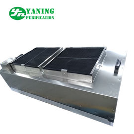 Stainless Steel Cleanroom Ffu , Ceiling Mounted Hepa Filter Unit With Double Fan