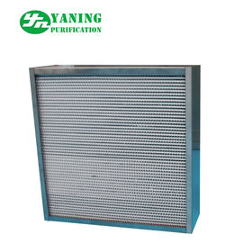 304 Stainless Steel HEPA Air Filter / High Temp HEPA Furnace Filter For Oven
