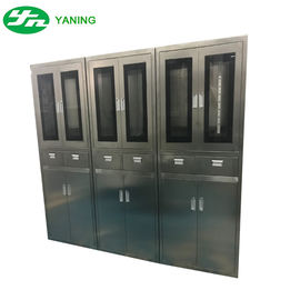 Stainless Steel Hospital Cabinets With Drawer , Operating Room Storage Cabinets