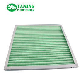 Anti - Static Primary Pocket Air Filter With Metal Mesh Covered 520*520*21mm