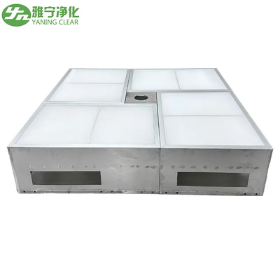 Custom ISO 5-8 Ceiling Suspended Laminar Air Flow 610*305*292mm Hepa Size 12 Months Warranty