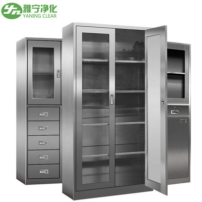 Laminar Air Flow Garment Cabinet 0.8Kw 1.2mm Thickness Wardrobe Closet