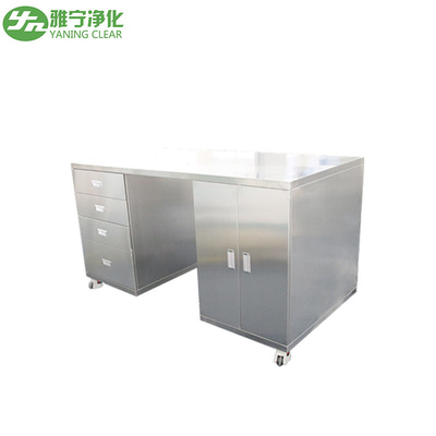 Metal Hospital Stainless Steel Dental Cabinet Hospital Furniture With Multi Drawers