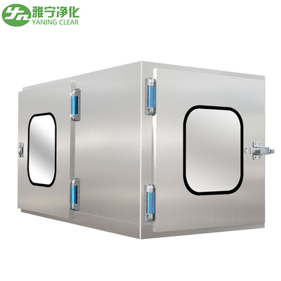 Class 100 Stainless Steel Static Pass Box for Clean Room Transfer of Small Goods Internal size 600*600*600mm