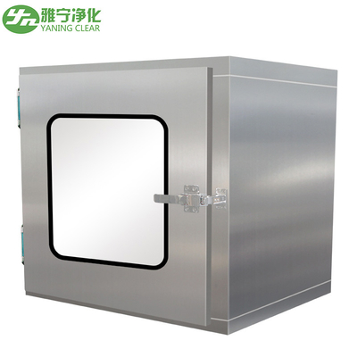 SUS304 Static Cleanroom Pass Box UV Lamp 220V Air Tight EVA Sealing