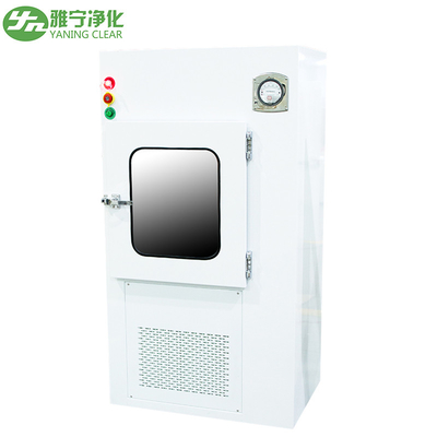 Coated Roll Steel Frame Cleanroom Pass Box For Precision Electronics Industry