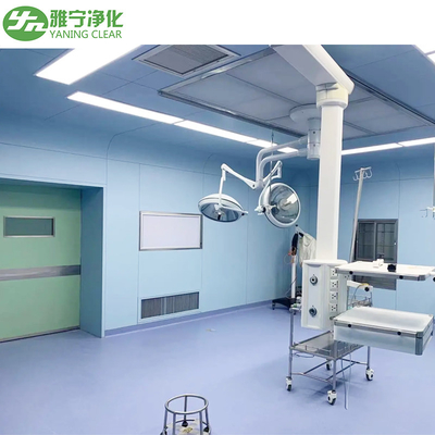 Ceiling Workshop Cleanroom Wall Panels with Laminar Flow and Digital Control Touch Screen