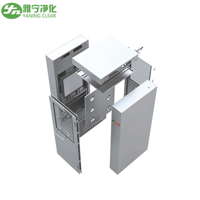 Yn-1500A Stainless Steel Support Clean Room Air Shower With Customizable Interior Size Lxwxh of 790X880X1910mm