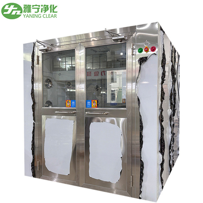 Customized Selection YANING Standard Clean Room Air Shower with Stainless Steel Support, Meeting Diverse Requirements