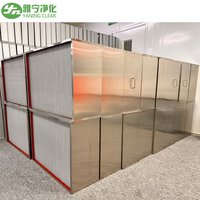 High Temperature Resistant HEPA Filter Heatproof 595*595*295mm or Customized Final Pressure 400pa