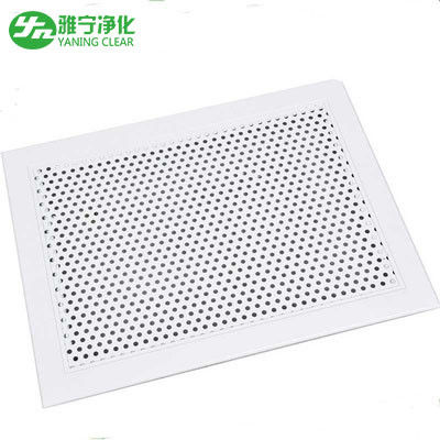 Powder Coating Supply Air Filter Grille , Aluminum Hvac Grilles Compact Structure