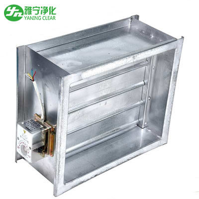 Ventilation System Galvanized Steel Air Volume Regulating Valve In Air Ducting