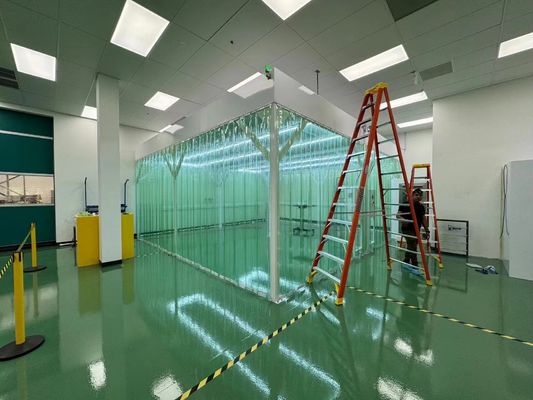 No Hang Ceiling Class 100  Easy Installation Removable  Modular  Clean Room DC Fan Filter Unit HEPA Filter H14 Clean Room