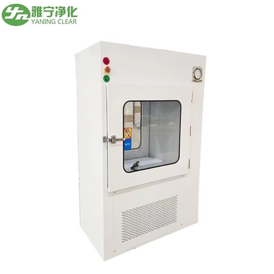 YANING New Stainless Steel Automatic Air Shower Pass Box High Performance Static Pass Box