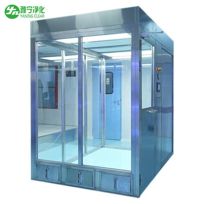 YANING ISO Certified GMP Clean Room Stainless Steel Laminar Air Flow Clean Booth New Condition Air Cleaning Equipment
