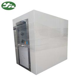 Anti - Static Cleanroom Air Shower Unit Powder Coating Steel With Electronic Interlock