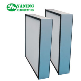 Mini Pleat HEPA Air Filter Aluminum Alloy Frame For Fan Filter Unit Replacement