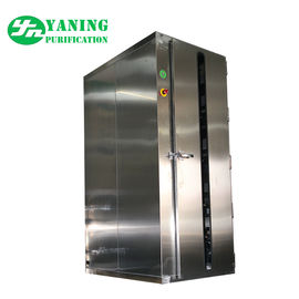 Customize Cleanroom Pass Box 304 Stainless Steel Huge Pass Ark For Food Industry