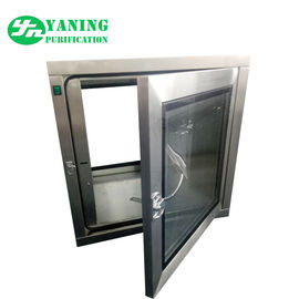Mechanical Interlock Static Cleanroom Pass Box AC 220V/50HZ 0.2m-0.60m/s Speed