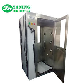 Stainless Steel Air Shower Clean Room Equipment 62dB Noise For Class 100 Clean Room