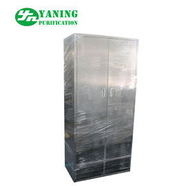 Hospital Storage Stainless Steel Medical Cabinet Knock Down Structure With Doors