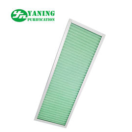 Mini Pleat Pre Air Filter Aluminum Frame Ventilation System Primary Filtration Applied