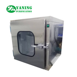 Mechanical Interlock Cleanroom Pass Box Common Interlocking Pass Thru Full Stainless Steel