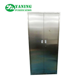 Full 304 Stainless Steel Medical Cabinet Customize Layer For Hospital / Laboratory