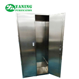 Full 304 Stainless Steel Medical Cabinet Customize Layer For Hospital / Laboratory