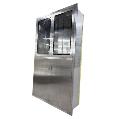 Yaning Professional 304 Stainless Steel Operating Room Cabinet with Customizable Size and Double Open Door