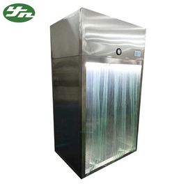 Stainless Steel 304 Cleanroom Air Flow System Sampling Booth 0.8kw With Wheels