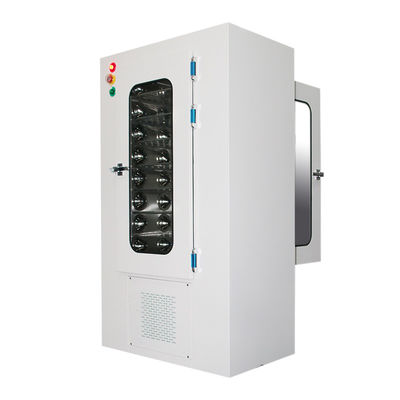 YANING Custom Stainless Steel Cleanroom Pass Box with Electronic Interlock and UV Sterilization for Hospital Cleanroom