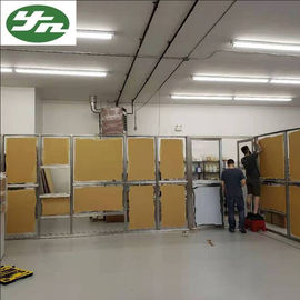 ISO 6 Clean Booth Room SS304 Frame Acrylic Wall 99.999% Efficiency For Canadian Nutrition