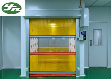 Speed Shutter Rolling Door Air Shower Tunnel Powder Coating Painting For Cargo