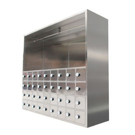 304 Stainless Steel Clean Room Shoes Cabinet Change Shoes Ark 220V/50Hz For TCL